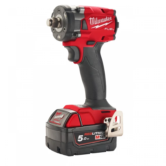Milwaukee M18 FIW2F12-502X akkus ütvecsavarozó, 1/2&quot;, 2x5.0Ah akkuval és töltővel