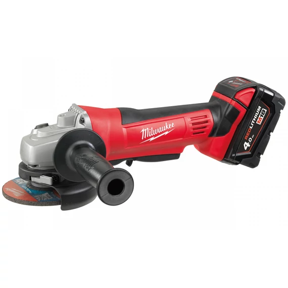 Milwaukee HD18 AG 115-402C akkus sarokcsiszoló 115mm, 18V, 2x4.0Ah akkuval