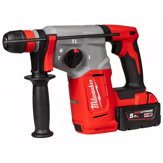 Milwaukee M18 BLHX-502X akkus SDS-plus fúró-vésőkalapács 2x5.0Ah akkuval és töltővel