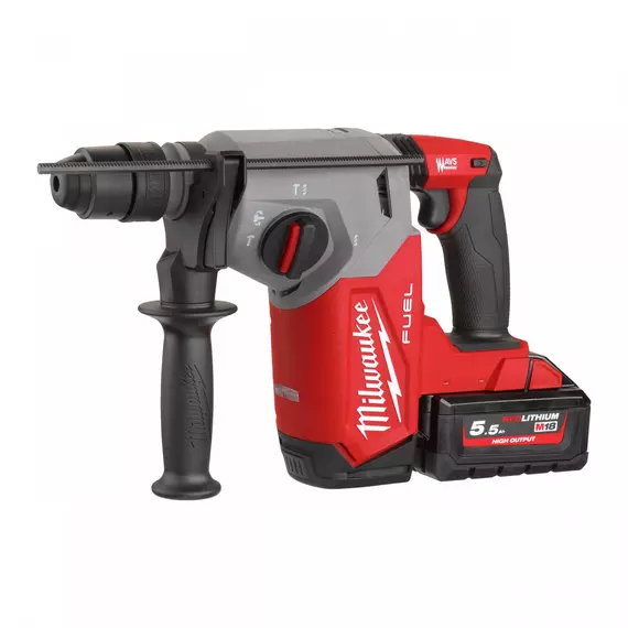 Milwaukee M18 FHX-552X akkus SDS-plus fúró-vésőkalapács 2x5.5Ah akkuval és töltővel