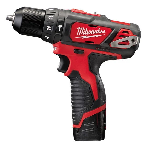 Milwaukee M12 BPD-202X akkus ütvefúró-csavarozó, 30Nm, 2x2.0Ah akkuval és töltővel