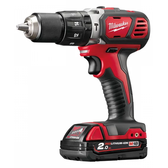 Milwaukee M18 BPD-202C akkus ütvefúró-csavarozó 2x2.0Ah akkuval és töltővel