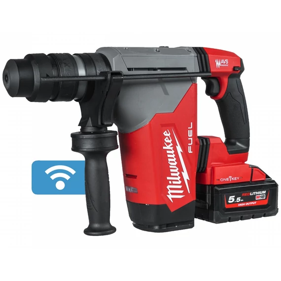 Milwaukee M18 ONEFHPX-552X akkus SDS-plus fúró-vésőkalapács 2x5.5Ah akkuval és töltővel