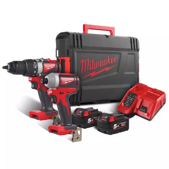 Milwaukee M18 BLPP2B2 akkus gépszett 2x5.0Ah akkuval és töltővel