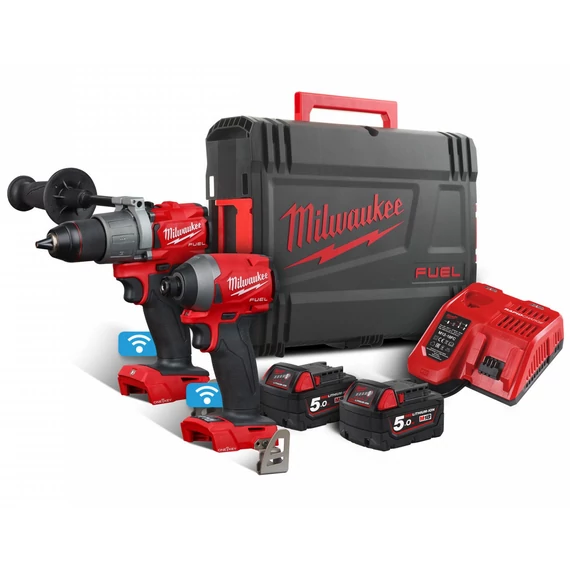 Milwaukee M18 ONEPP2A2-502X akkus gépszett 2x5.0Ah akkuval és töltővel