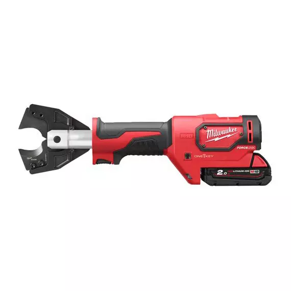 Milwaukee M18 ONEHCC-201C akkus hidraulikus kábelvágó 1x2.0Ah akkuval és töltővel