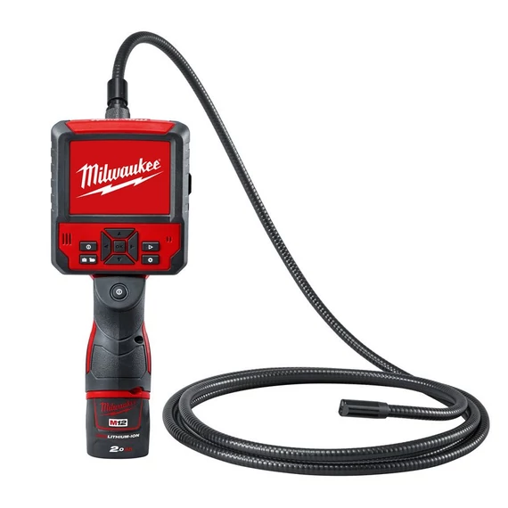 Milwaukee M12 IC AV3-201C akkus vizsgálókamera 1x2.0Ah akkuval és töltővel