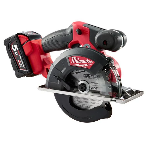 Milwaukee M18 FMCS-502X akkus fémvágó körfűrész 2x5.0Ah akkuval és töltővel
