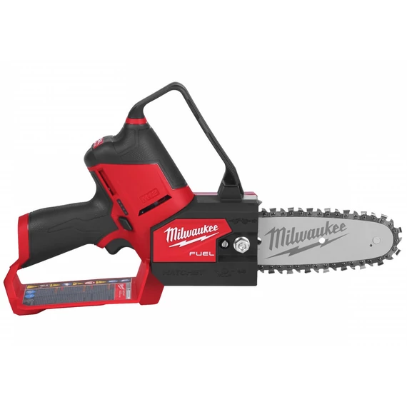 Milwaukee M12 FHS-0 akkus láncfűrész 14cm, 12V (akku és töltő nélkül)