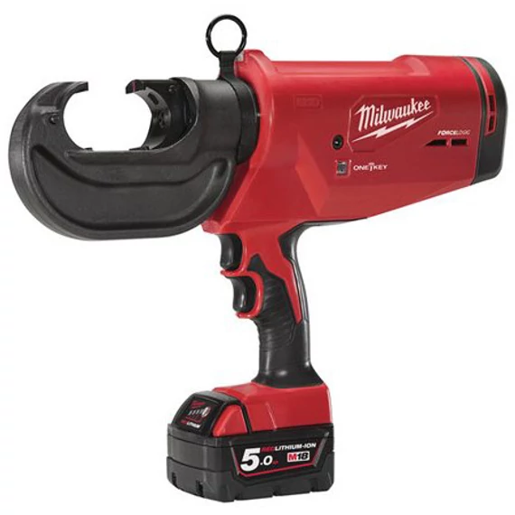 Milwaukee M18 HCCT109/42-522C akkus kábelkrimpelő 1x2.0Ah+1x5.0Ah akkuval és töltővel