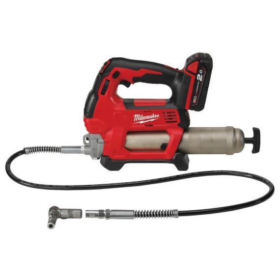 Milwaukee M18 GG-201C akkus zsírzópisztoly 1x2.0Ah akkuval és töltővel