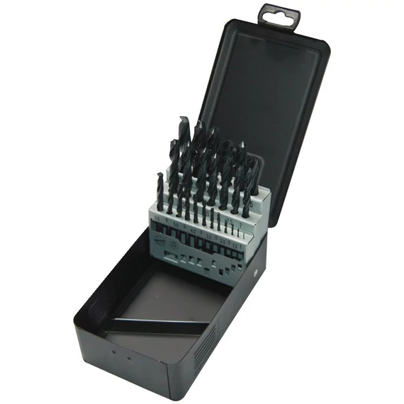 Milwaukee HSS-R DIN 338 fémfúró készlet, 1-13mm, 25 darabos