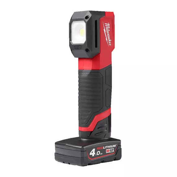 Milwaukee M12 CML-401 akkus színegyeztető LED lámpa 1x4.0Ah akkuval és töltővel