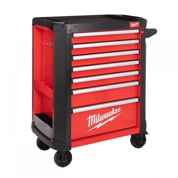 Milwaukee SRC30-1 gurulós szerszámkocsi, 7-fiókos, 78cm