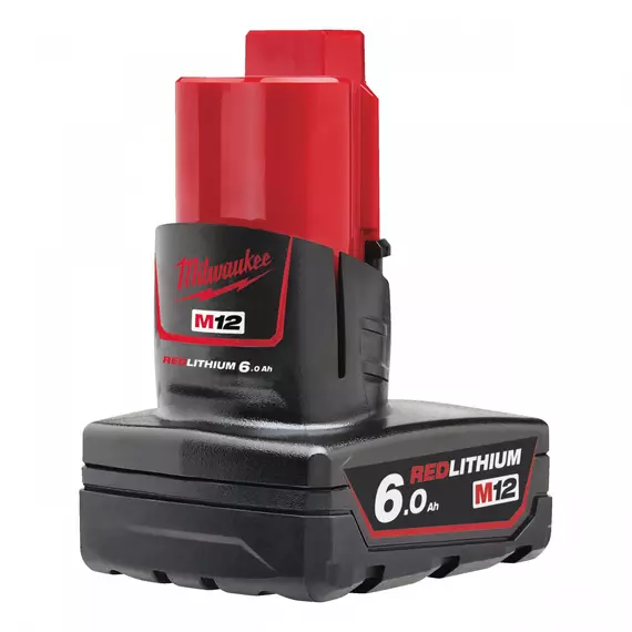 Milwaukee M12 B6 RedLithium-Ion™ akkumulátor, 12V, 6.0Ah