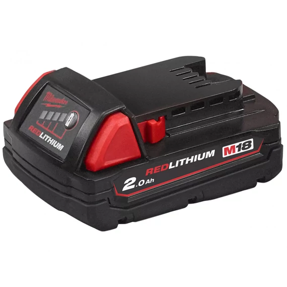 Milwaukee M18 B2 RedLithium-Ion™ akkumulátor, 18V, 2.0Ah