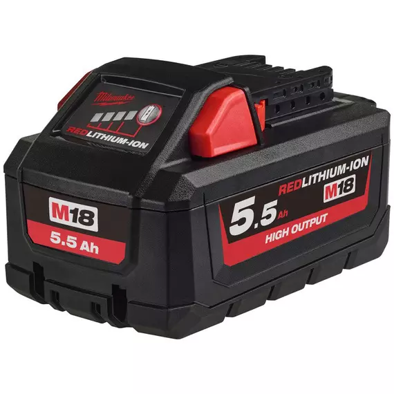 Milwaukee M18 HB5.5 RedLithium-Ion akku, 18V, 5.5Ah