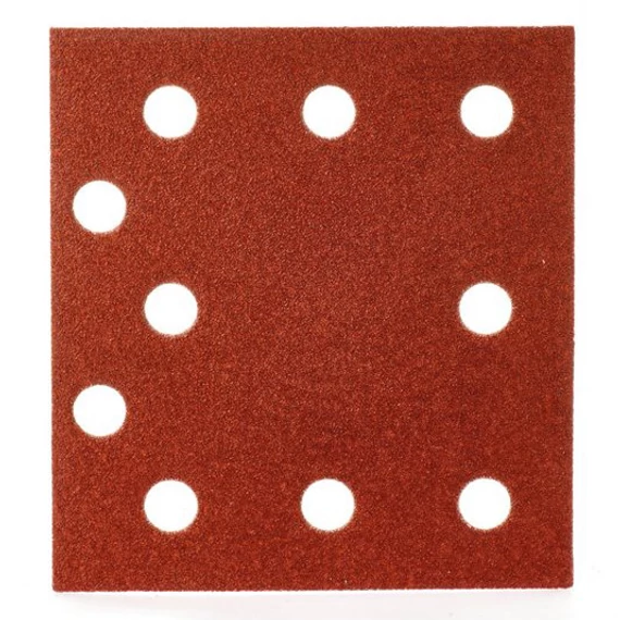 Milwaukee csiszolólap, tépőzáras, 115x107mm, P240, 10db
