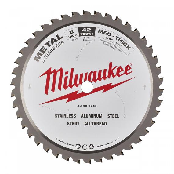 Milwaukee körfűrészlap fémhez 203x15.8mm, 42 fog