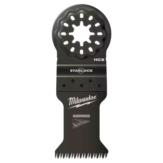Milwaukee Starlock merülő fűrészlap, keményfa, 3-Cut, 35x42mm