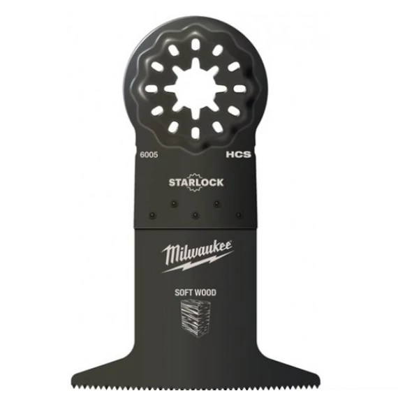 Milwaukee Starlock merülő fűrészlap, fa, 65x42mm, 50db