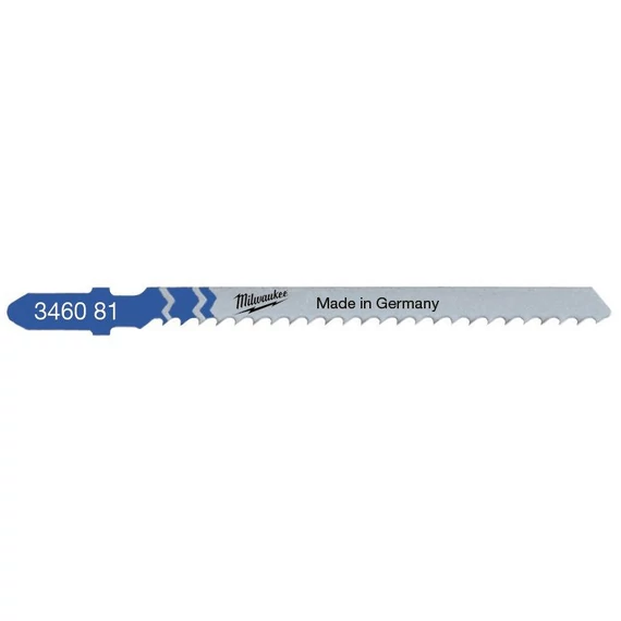 Milwaukee T 227 D orrfűrészlap, univerzális ívesen vágó, 75x3mm, 5db