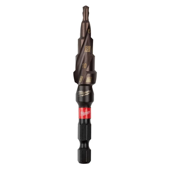 Milwaukee Shockwave Impact  Duty lépcsős fúrószár, 2&quot;, 4-12mm