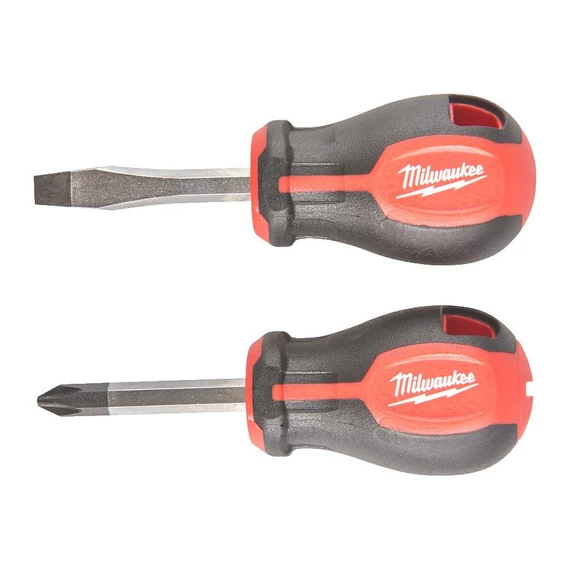 Milwaukee marokcsavarhúzó készlet, 3 oldalú markolat, PZ2/SL6.5x45mm, 2db