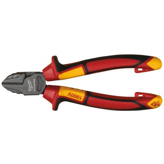 Milwaukee VDE szigetelt oldalcsípő fogó, 145mm