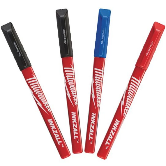 Milwaukee InkZall filctoll 0.6 mm hegyű, színes, 4db