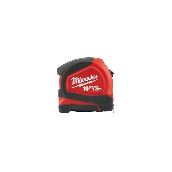 Milwaukee mérőszalag LED világítással, 3m