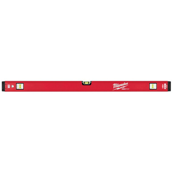 Livella Milwaukee REDSTICK 0,6 M Magnetica - Precisione 0,5 Mm/m, Con Calotte Antishock E Vial Leggibile