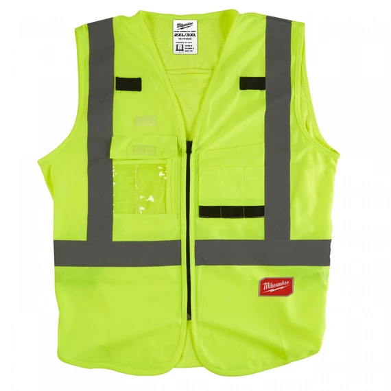 Milwaukee láthatósági mellény, sárga, L/XL 
