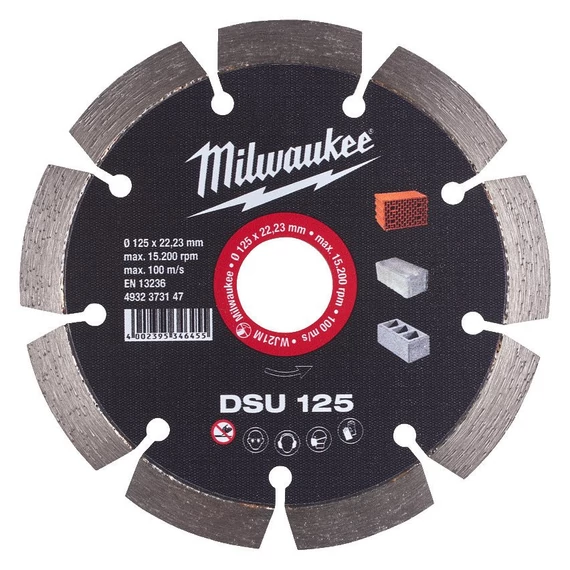 Milwaukee DSU gyémánt vágótárcsa 150mm