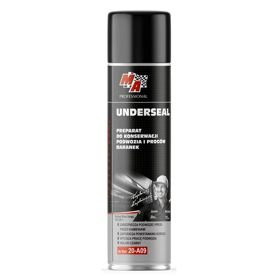 Moje Auto alvázvédő spray, bitumen, kaucsuk, 600ml