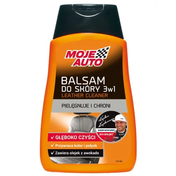 Moje Auto bőrápoló és tisztító balzsam, 250ml