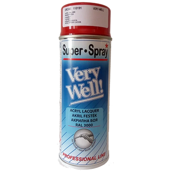 Motip Very Well festék spray, RAL7035 - halványszürke, 400ml
