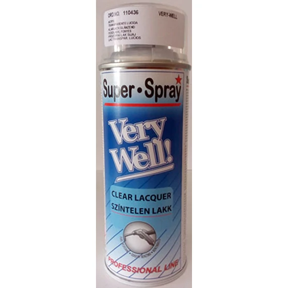 Motip Very Well színtelen, matt lakk spray, 400ml