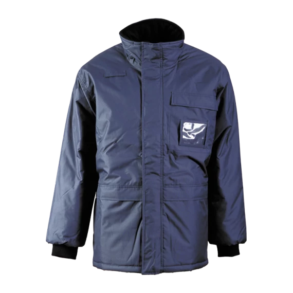 Hűtőházi munkavédelmi kabát, kék, L