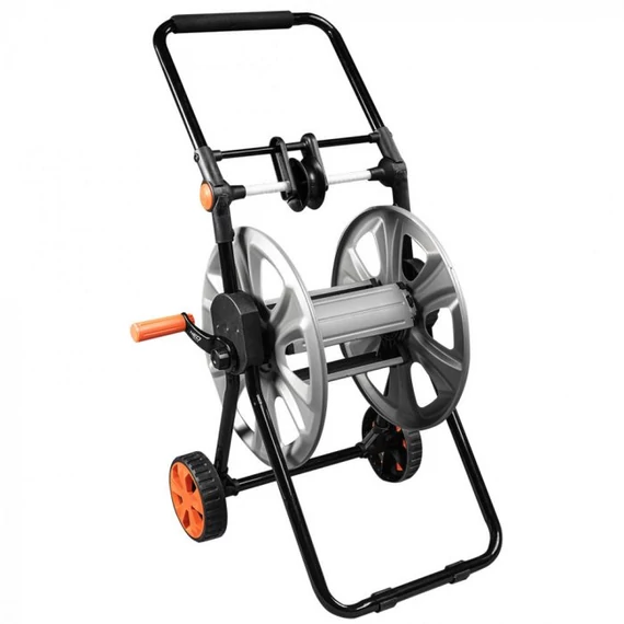 Neo Tools tömlőkocsi, fém, tömlővezetővel, max. 60m, 1/2”