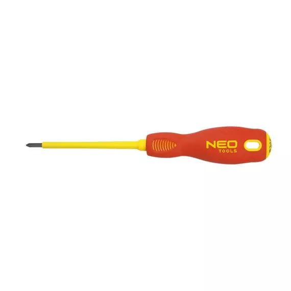 Neo Tools csavarhúzó, szigetelt, kereszt, 1000V, PH0x60mm