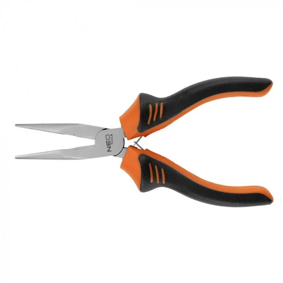 Neo Tools hosszúcsőrű fogó, egyenes, 160mm