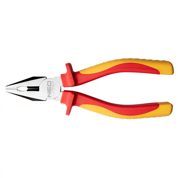 Neo Tools kombináltfogó, szigetelt, 1000V, 180mm