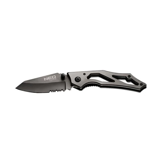 Neo Tools zsebkés, összecsukható, titánium, 7cm