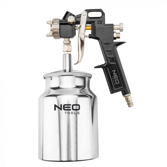 Neo Tools pneumatikus festékszóró, alsótartályos, 1.0L, 1.5mm