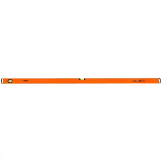 Neo Tools vízmérték, alu, 2 libella, ütéscsillapító, 200cm