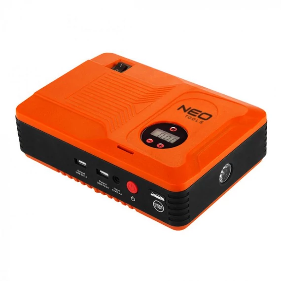 Neo Tools gyorsindító multifunkciós berendezés, 3.5bar, 1.4Ah