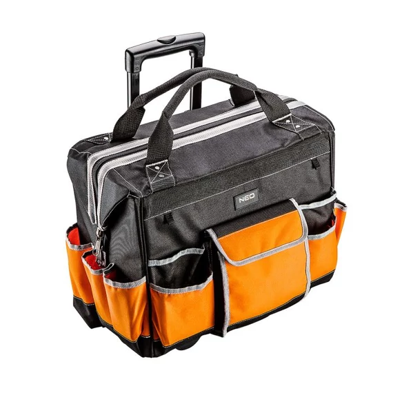Neo Tools szerszámostáska, gurulós, fogantyús, 30kg