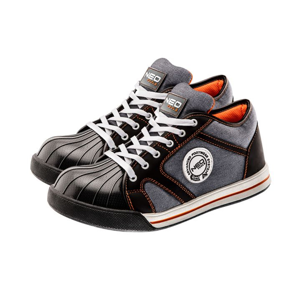 Neo Tools munkavédelmi cipő acélbetéttel, szövet, 43
