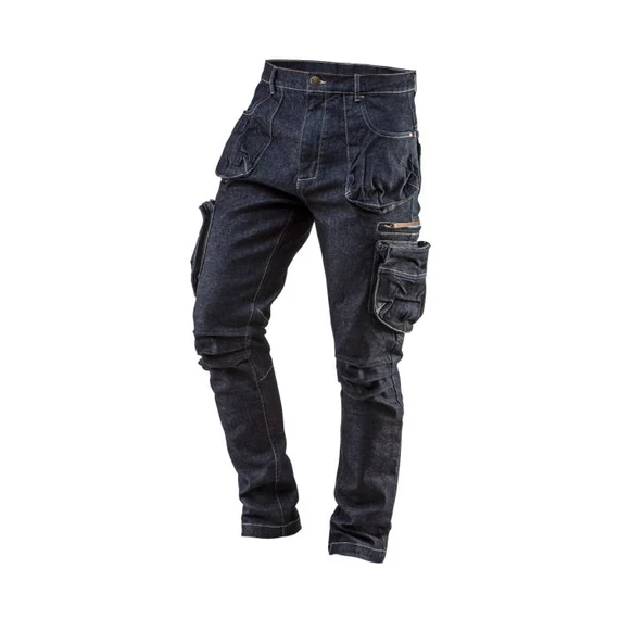 Neo Tools Denim nadrág, 5 zsebes, farmer, XS/46